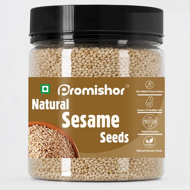 Promishor Natural Sesame Seeds Premium Quality Protein Rich Healthy Everyday Sesame Seeds