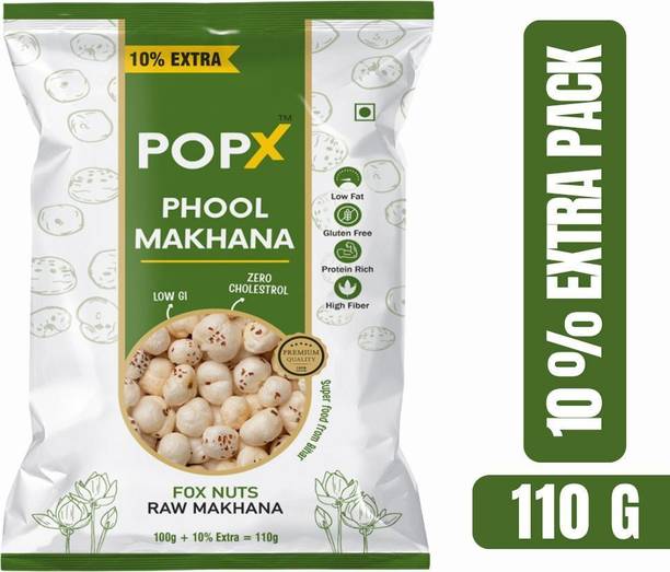 POPX Regular Premium Phool Makhana, Lotus Seeds(Makhana)