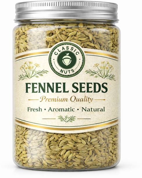 Classic Nuts Fennel Seeds (Saunf) | Fresh & Aromatic | Healthy Digestive | Cooking Use Saunf Mouth Freshener