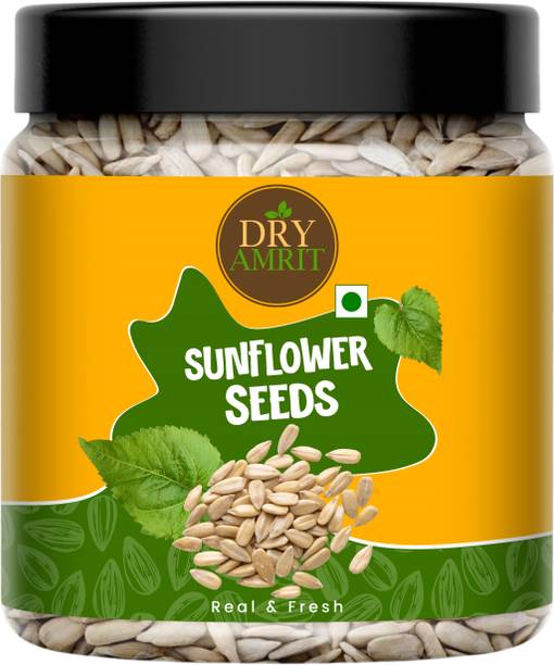 DRY AMRIT Sunflower Seeds for Eating | High in Protein and Fibers Sunflower Seeds