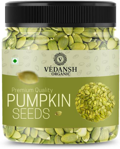 VEDANSH ORGANIC Pumpkin Seeds 250g Jar | High Protein & Fiber | Immunity Booster | Pumpkin Seeds