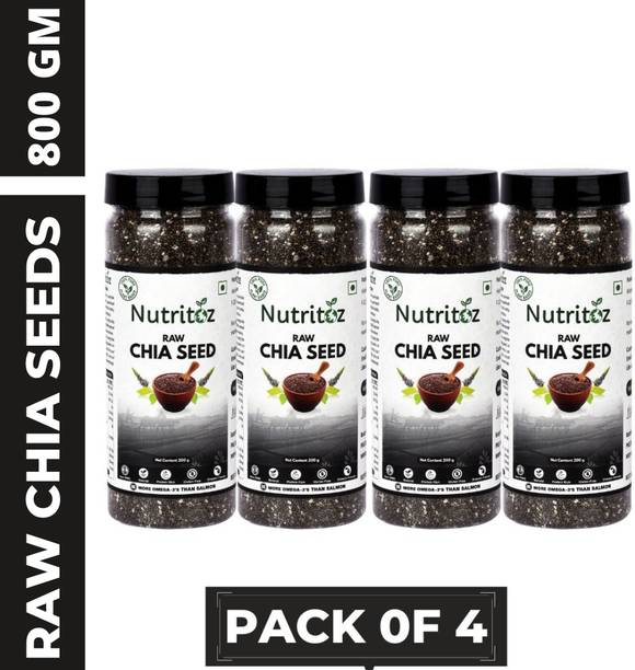 Nutritoz Chia Seeds (800 g,) Chia Seeds