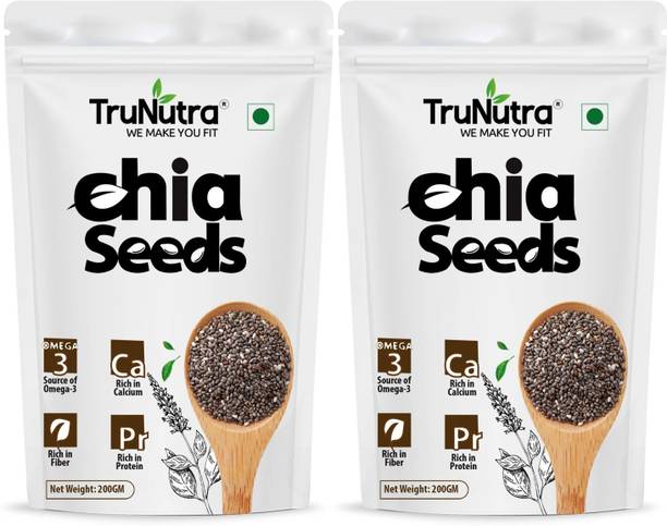 TruNutra Chia seeds For Weight Loss, Full of Antioxidant, Omega-3 & Calcium Rich Chia Chia Seeds