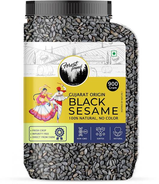 FOREST FOUND Black Sesame Seeds Kale Til Tal For Weight Loss And Eating Sesame Seeds