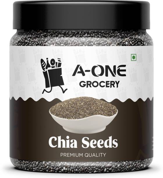 A-ONE GROCERY Raw Chia Seeds for weight loss with Omega 3 , Zinc & Fiber, calcium Chia Seeds