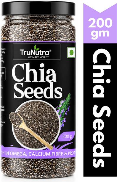 TruNutra Raw Chia Seeds for Weight Loss | Immunity & Healthy Metabolism Booster Brown Chia Seeds