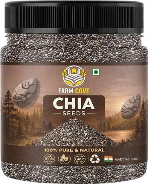 Farm cove Farm Cove Chia Seeds | 100% Pure & Natural | Rich in Fiber, Protein Chia Seeds