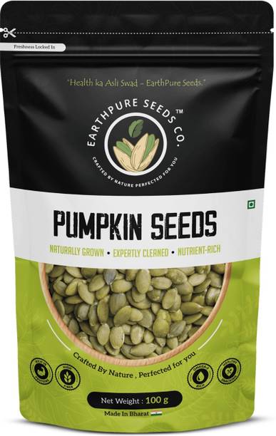 earthpure seeds co. EarthPure Pumpkin Seeds 100g Pumpkin Seeds