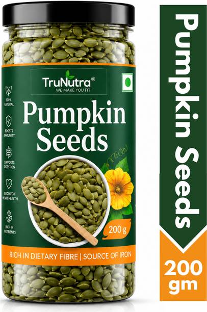 TruNutra pumpkin seeds for eating with zinc and fiber Pumpkin Seeds