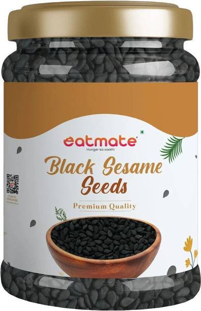 Eatmate Premium Black sesame Seeds|Till| Super Food Black Sesame Seeds