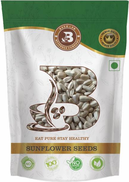 Brew Lab Raw Sunflower Seeds for Eating, High in Protein and Fiber Sunflower Seeds