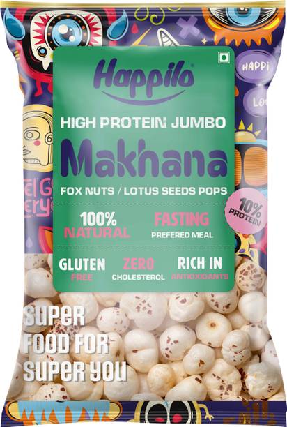 Happilo Premium Jumbo Fox Nuts (Phool Makhana) Phool Makhana