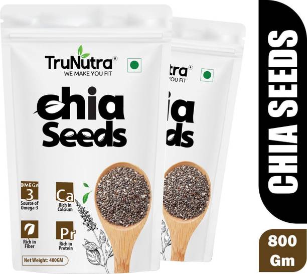 TruNutra Chia Seeds, for Weight Loss High In Omega-3 & Calcium Rich Superfood Chia Seed Chia Seeds