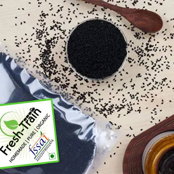 FreshTrain Kalonji Seeds | Black Cumin Seeds | Kala Jeera | Nigella Seeds | Kiraita Black Cumin Seeds
