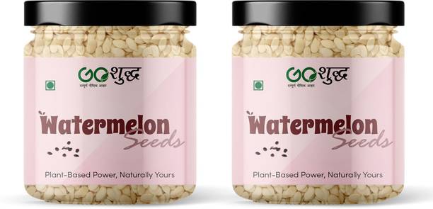 Goshudh Watermelon Seeds 250g Each (Pack Of 2)|Superfood for Immunity Energy & Wellness Watermelon Seeds