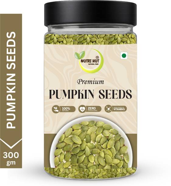 Nutri Hut Pumpkin Seeds | 100% Natural | High Protein, Zero Cholesterol, Rich in Vitamins Pumpkin Seeds