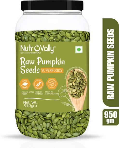 NutroVally Pumpkin Seeds Loaded with Fiber and Protein Rich Superfood for Eating Pumpkin Seeds