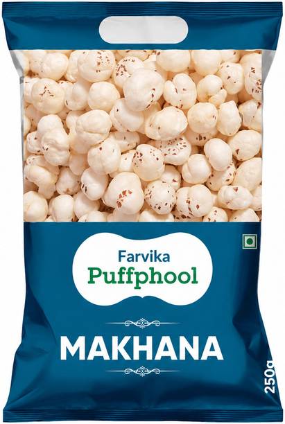 Farvika Puffphool Mix Size Clean Lotus Seeds(Makhana)