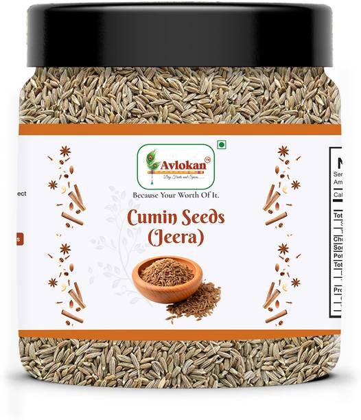 Avlokan Premium Jeera whole jar pack Cumin Seeds