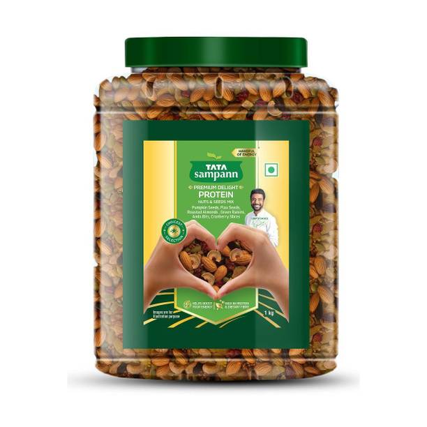 Tata Sampann Delight Dry Fruits & Seeds Mix, Healthy Snacks, Mixed Dry Fruits Mixed Seeds