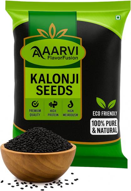 AARVI FlavorFusion KALONJI Black Cumin Seeds