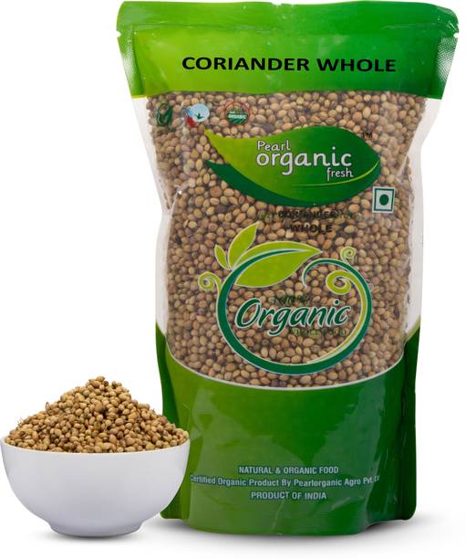 Pearl Organic Fresh CORIANDER WHOLE/DHANIYA SEED(500 GM) Cattail Seeds