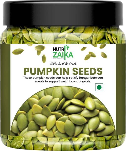 NUTRI ZAIKA Pumpkin Seeds | Raw Edible Seeds | Rich in Magnesium & Antioxidants Pumpkin Seeds