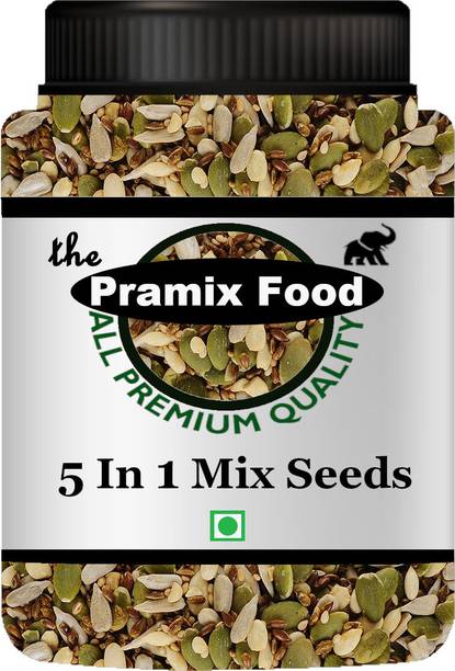 Pramix 5 in 1 Super Seeds & Nut Mix for Weight Loss, Ready To Eat Healthy Snacks - 900g Mixed Seeds
