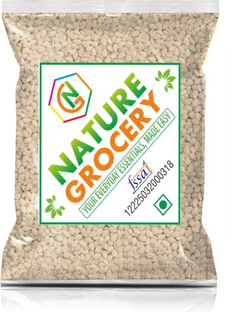 NatureGrocery Safed Till | White Sesame Seeds