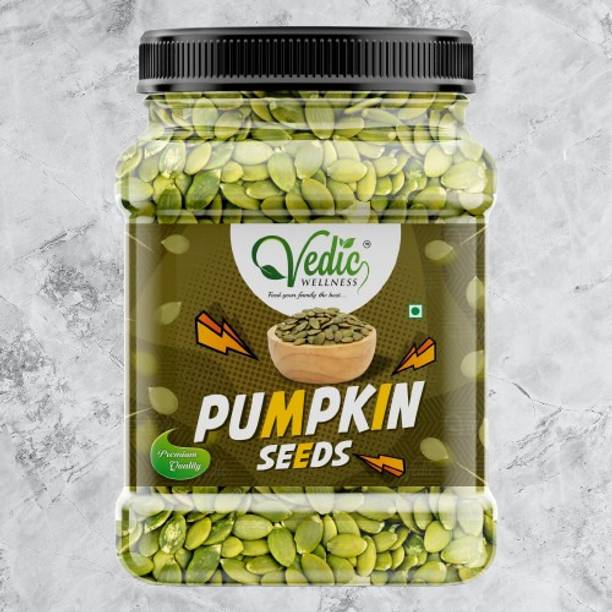 vedic Wellness Pumpkin Seeds for Eating Healthy Diet, Immunity Booster and Fiber Rich Superfood Pumpkin Seeds