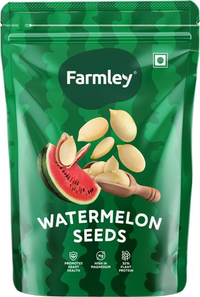 Farmley Watermelon Seeds | Raw Magaj Seeds I Tarbuj Beej | Rich in Protein Watermelon Seeds