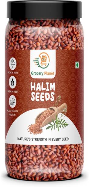 Grocery Planet Halim Seeds | Aliv Seeds | Chandrashoor Seeds | Natural Raw Edible Seeds | Halim Seeds, Garden Cress Seeds