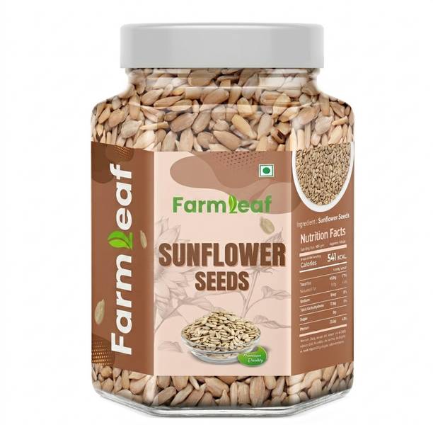FarmLeaf Sunflower Seeds for Eating | High in Protein and Fibers Sunflower Seeds