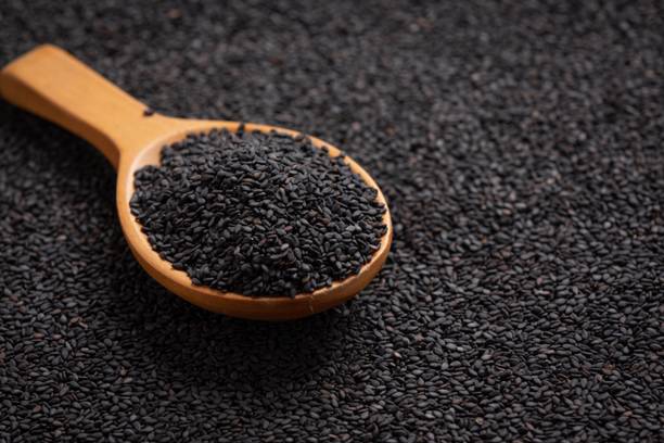FreshTrain Best Quality Black Sesame Seed | Kala Til | Kali Tilli | Ellu | Teel | 100% Pure Black Sesame Seeds