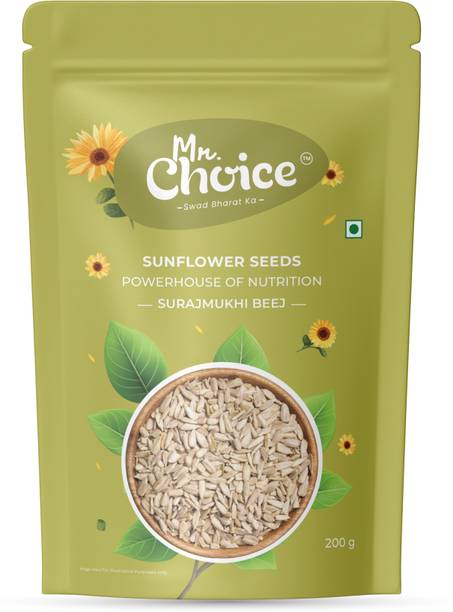 Mr Choice Raw Sunflower Seeds (Surajmukhi Beej) | Protein & Fiber Boost Sunflower Seeds
