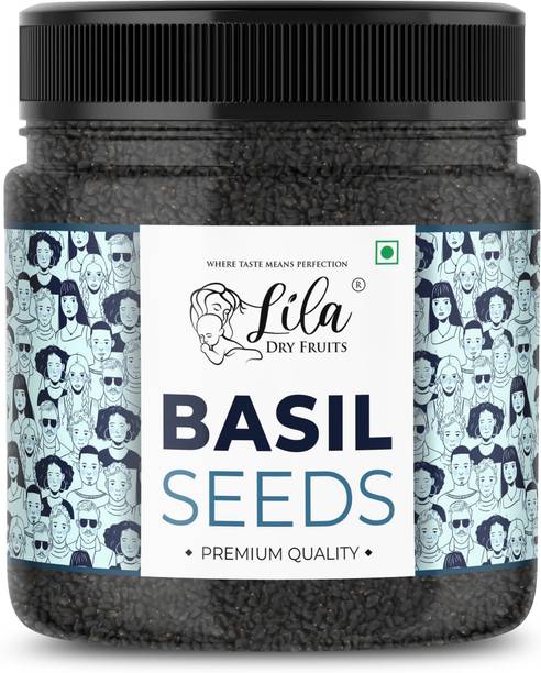 lila dry fruits Basil Seeds ( 500 GMS ) Basil Seeds