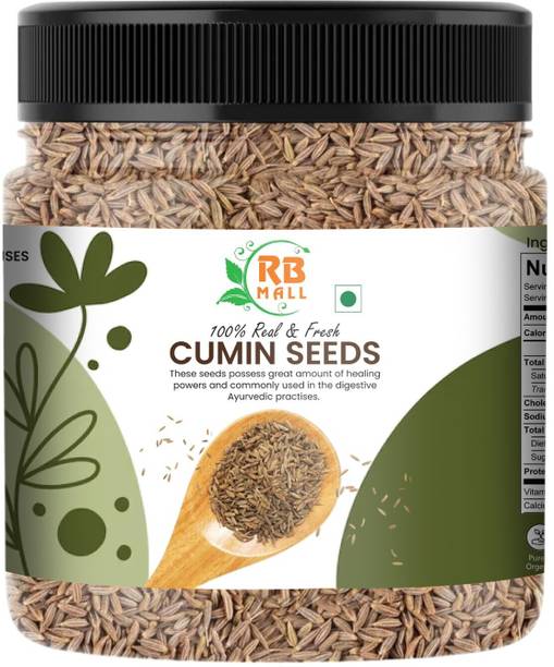 RB Mall Cumin Seeds Whole (Jeera) | Jira Sabut | Indian Spices & Masala Premium Quality Cumin Seeds