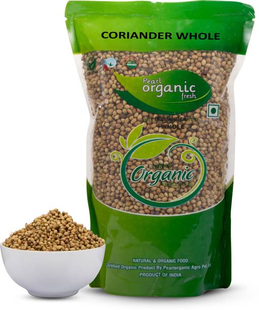 Pearl Organic Fresh CORIANDER WHOLE/DHANIYA SEED(500 GM) Cattail Seeds