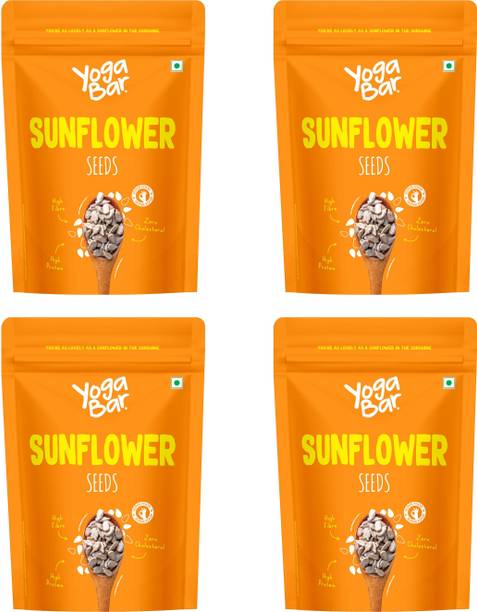 Yogabar Sunflower Seeds - Raw Seeds for Eating| High in Vitamin, Fibre & Protein Sunflower Seeds