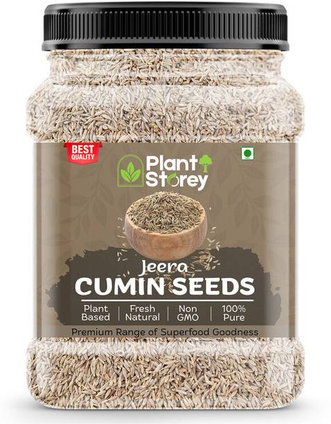 Plant Storey Cumin Seeds | Whole Jeera Seeds for Cooking | Fresh & Natural Aromatic Spice Cumin Seeds