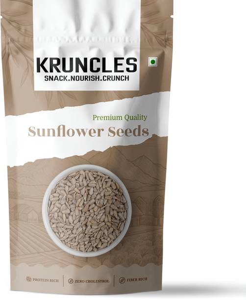 Kruncles Sunflower Seeds for Energy, Weightloss|Protein, Zinc, Iron, Fiber Rich Superfood Sunflower Seeds