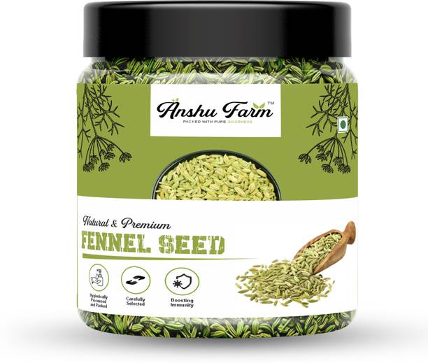 anshu farm Fennel Seeds | Natural & Aromatic | Refreshing Seeds for Digestion & Flavor Saunf Small