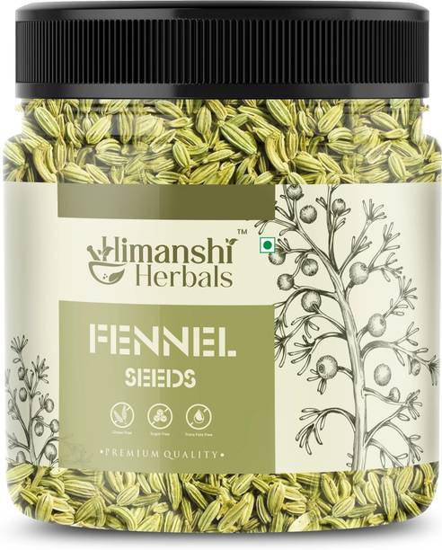 HIMANSHI HERBALS Pure and Natural Fennel Seeds Saunf Indian viryali Saunf