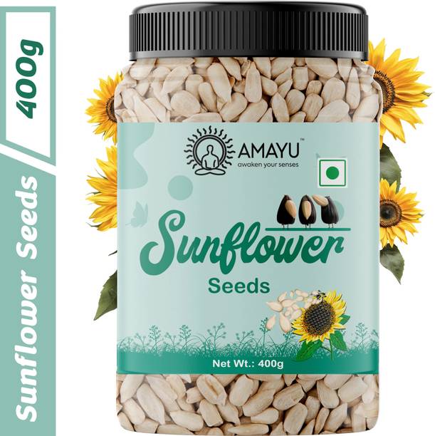 AMAYU Raw Sunflower Seeds for Eating | Edible Healthy Seeds | Rich in Protein & Fiber Sunflower Seeds