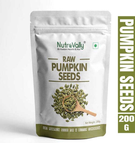 NutroVally Raw Pumpkin Seeds Loaded with Protein and Fibre Rich Superfood for Boost Immunity seed for Eating Pumpkin Seeds