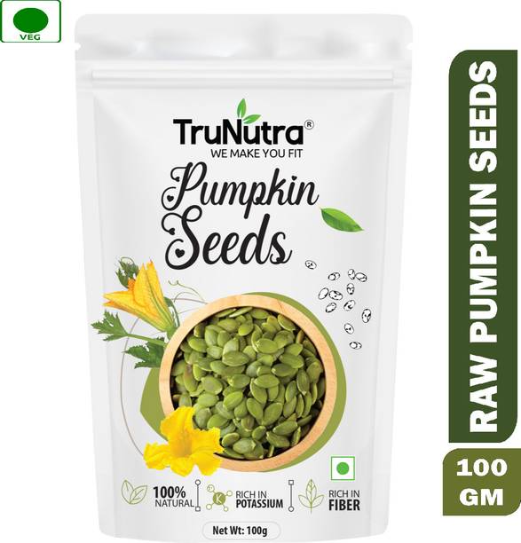 TruNutra Pumpkin Seeds For Eating, Rich In Fiber & Protein, Healthy & Nutty Snack Pumpkin Seeds