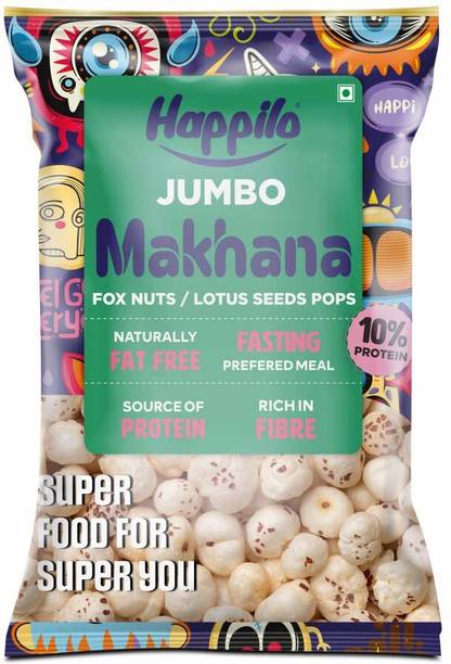 Happilo Premium jumbo Roasted Makhana