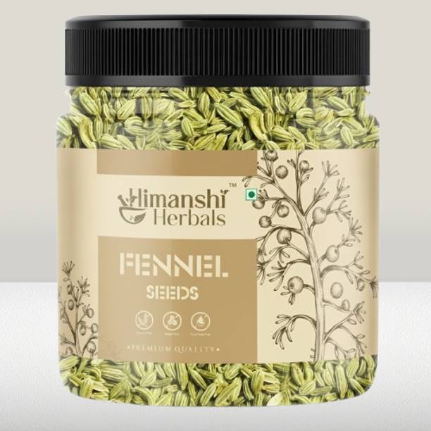 HIMANSHI HERBALS Natural Fennel Seeds | Fresh, Flavorful & Healthy | Perfect For Cooking Saunf Small