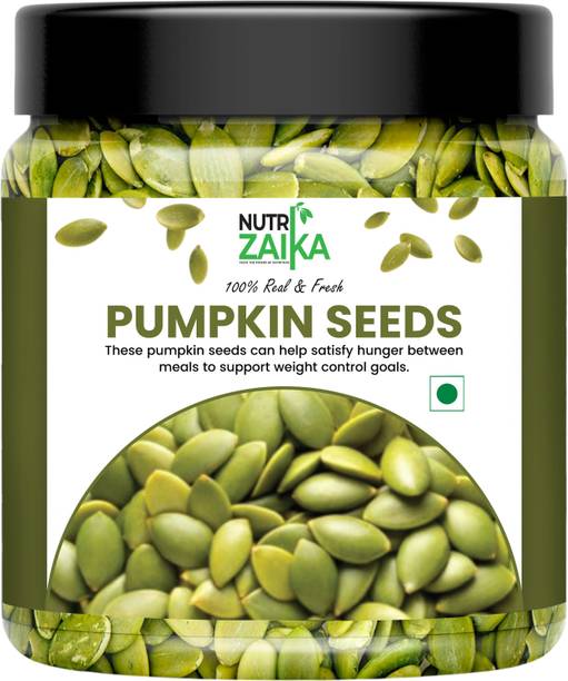 NUTRI ZAIKA Pumpkin Seeds | Raw Edible Seeds | Rich in Magnesium & Antioxidants Pumpkin Seeds