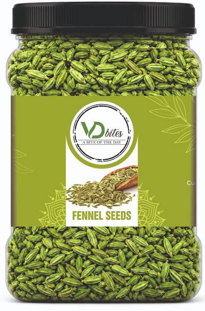 VD BITES Premium Fennel Seeds | Natural Mouth Freshener | Aromatic & Refreshing Saunf Small
